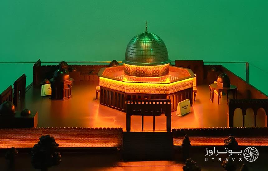 مسجد النبی در موزه شکلات استانبول 